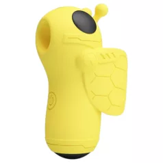   Pretty Love Magic Bee - vibratore da dito clitorideo - silicone giallo