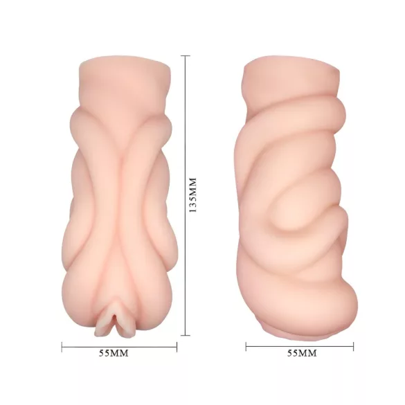Crazy Bull - masturbatore realistico vagina - materiale naturale