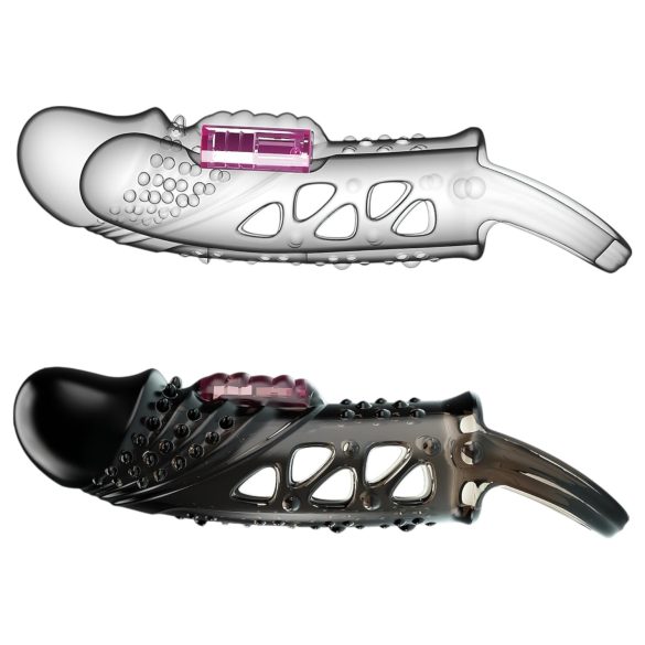 Pretty Love Cecelia - guaina pene vibrante con anello - nero