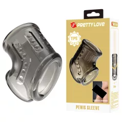 Pretty Love - anello per pene e testicoli (trasparente)