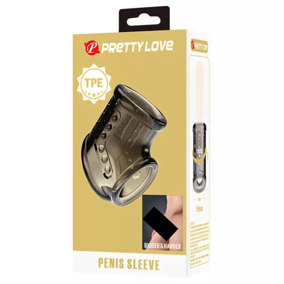 Pretty Love - anello per pene e testicoli (trasparente)