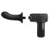 Pretty Love Dj Doctor - vibratore pistola spingente vaginale - nero