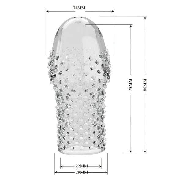 Pretty Love Becks - guaina pene - trasparente