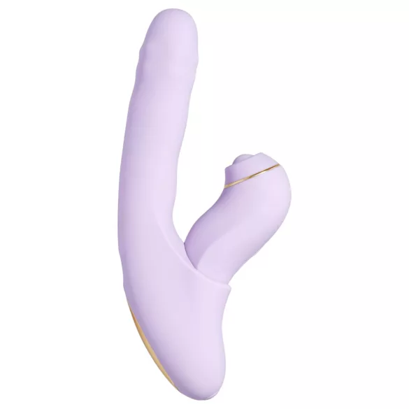 Svakom DuoGlow - Vibratore per punto G e clitoride controllato tramite app (viola)