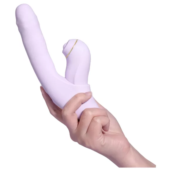 Svakom DuoGlow - Vibratore per punto G e clitoride controllato tramite app (viola)