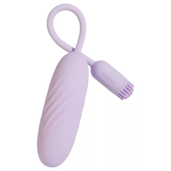 Svakom Plume - ovetto vibrante 2 in 1 (viola)