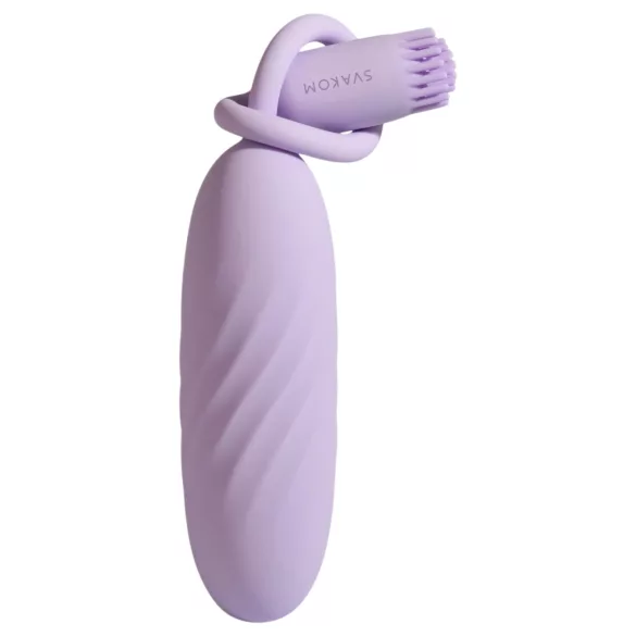 Svakom Plume - ovetto vibrante 2 in 1 (viola)