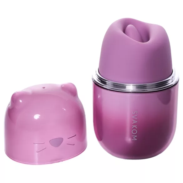 Svakom Klitty - Stimolatore clitorideo succhiante e leccante controllato da app