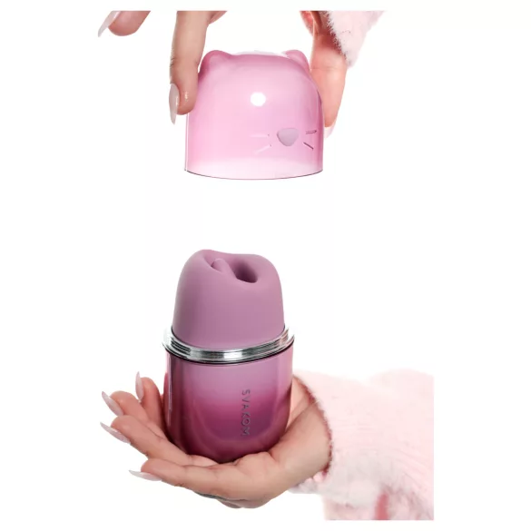 Svakom Klitty - Stimolatore clitorideo succhiante e leccante controllato da app