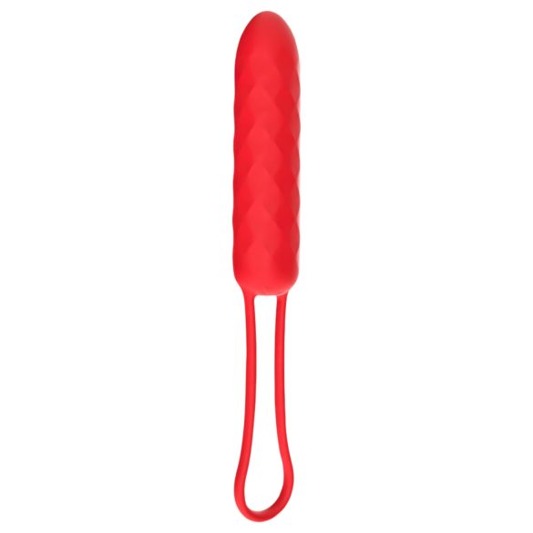 Vibeconnect Faith - vibratore ricaricabile e impermeabile (rosso)