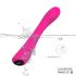 Sex HD Sunshine - vibratore punto G ricaricabile scanalato - silicone rosa