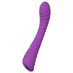   Sex HD Sunshine - vibratore punto G ricaricabile ondulato - silicone viola