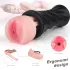 Sex HD Marcus - masturbatore realistico con vagina in custodia - nero/naturale