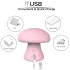 Magic Mushroom - massaggiatore viso ricaricabile (rosa)