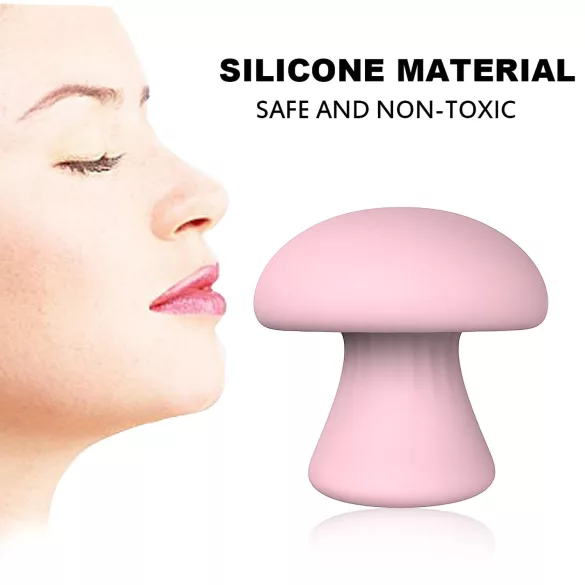 Magic Mushroom - massaggiatore viso ricaricabile (rosa)