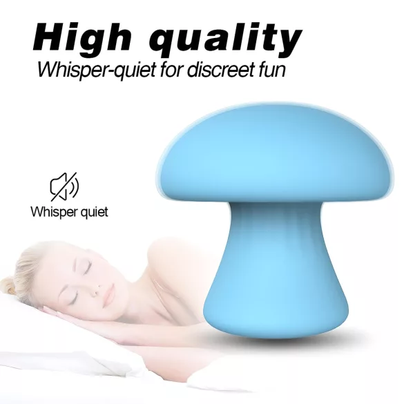 Magic Mushroom - massaggiatore viso ricaricabile (blu)