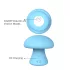 Magic Mushroom - massaggiatore viso ricaricabile (blu)