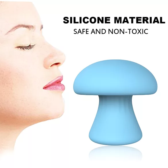Magic Mushroom - massaggiatore viso ricaricabile (blu)