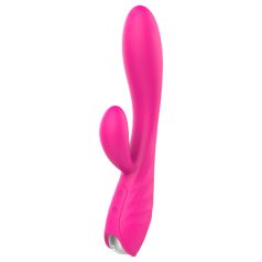   Sex HD Muses - vibratore riscaldante ricaricabile impermeabile silicone rosa