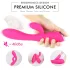 Sex HD Muses - vibratore riscaldante ricaricabile impermeabile silicone rosa
