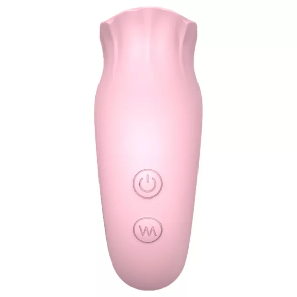 Sex HD - vibratore leccatore - stimolazione lingua - silicone rosa