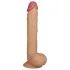 Lovetoy King-Sized - dildo realistico con ventosa - 25cm - colore naturale