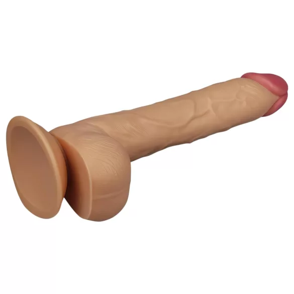 Lovetoy King-Sized - dildo realistico con ventosa - 25cm - colore naturale