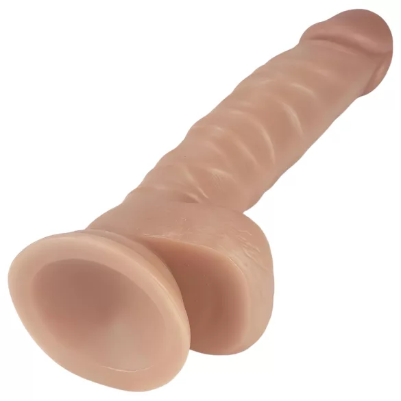 Lovetoy Real Extreme - dildo con ventosa - realistico - 21cm - color carne