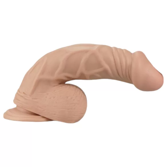Lovetoy Real Extreme - dildo con ventosa - 23 cm (color carne)