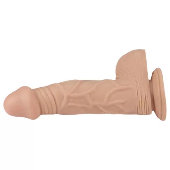 Lovetoy Real Extreme - dildo con ventosa - 23 cm (color carne)