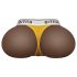 Lovetoy Streetgirl's 12 - Torso realistico e tanga (scuro naturale)