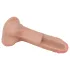 Lovetoy Nature Cock - dildo realistico doppio strato - 18 cm colore naturale