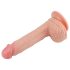 Nature Cock Lovetoy - Dildo realistico con ventosa 21cm (naturale)