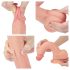 Nature Cock Lovetoy - Dildo realistico con ventosa 21cm (naturale)