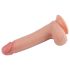 Pene Naturale Lovetoy - Dildo realistico a doppio strato - 20cm (naturale)