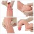 Pene Naturale Lovetoy - Dildo realistico a doppio strato - 20cm (naturale)