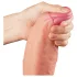 Lovetoy Nature Cock - dildo realistico doppio strato 28cm - colore naturale