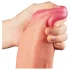 Lovetoy Nature Cock - dildo realistico a doppio strato - 30cm - color carne