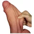 Lovetoy - dildo realistico a doppio strato - 26cm - color carne
