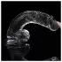 Lovetoy Flawless Clear - dildo con ventosa - 19 cm (trasparente)
