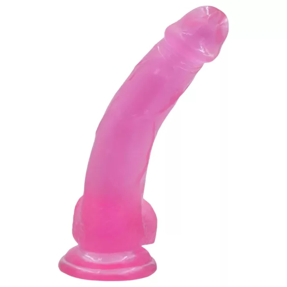 Lovetoy - dildo realistico con ventosa - 20 cm - rosa