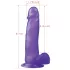 Lovetoy Jelly Studs - dildo con ventosa - 20 cm - viola