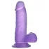 Lovetoy - dildo realistico con ventosa - 15 cm - viola