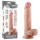 Lovetoy Sliding-Skin - dildo realistico doppio strato - 21cm - color carne