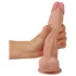 Lovetoy Sliding-Skin - dildo realistico doppio strato - 21cm - color carne