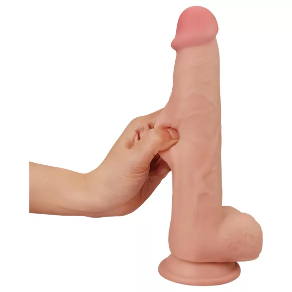 Lovetoy Sliding-Skin - dildo realistico doppio strato 23cm - color carne