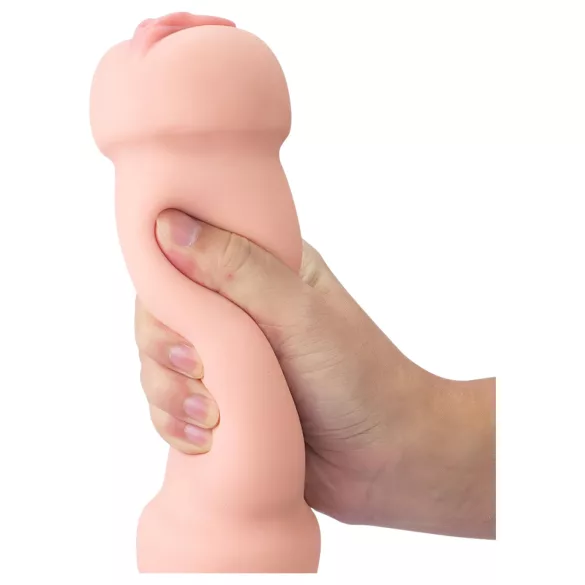 Lovetoy - masturbatore realistico vagina e anale - colore naturale