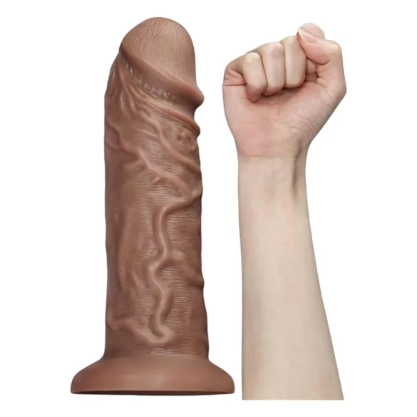 Lovetoy Chubby - dildo realistico con ventosa - 25cm - color carne