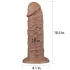 Lovetoy Chubby - dildo realistico con ventosa - 25cm - color carne