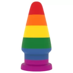 Lovetoy Prider - plug anale dilatatore - 15cm - arcobaleno